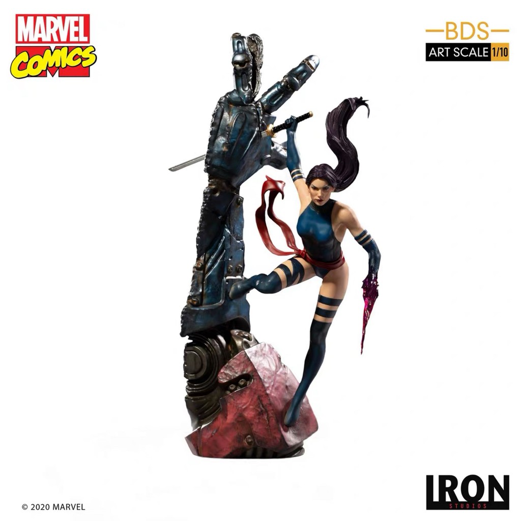 免運 Iron Studios 巴西廠x戰警系列1 10 Psylocke 靈蝶雕像手辦 蝦皮購物