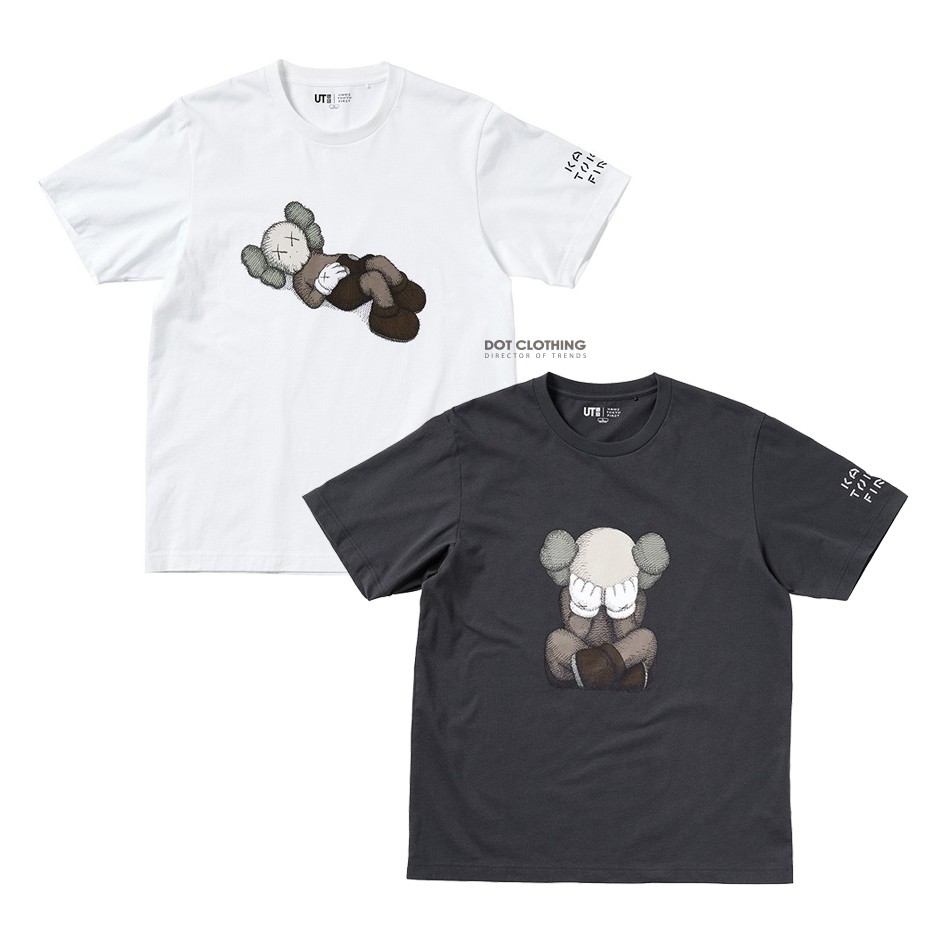 Uniqlo x Kaws Tokyo First Classic 聯名日本限定短T 提袋躺好DOT聚點| 蝦皮購物