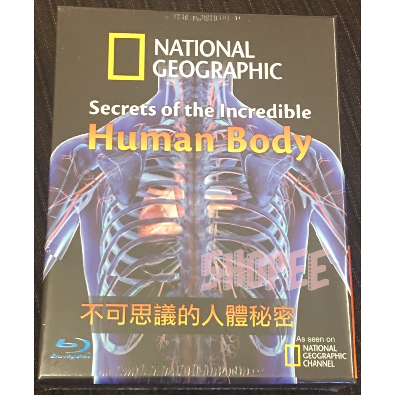 National Geographic 國家地理 不可思議的人體秘密 藍光DVD