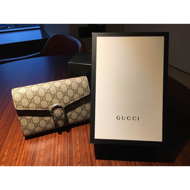 （二手）Gucci 酒神 WOC 紅