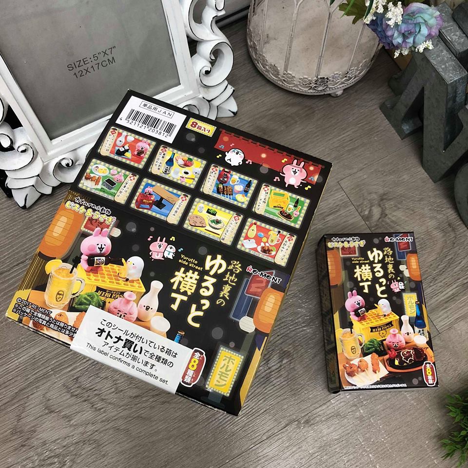 R-K3【現貨可挑款】日本連線 代購-Re-Ment 卡娜赫拉 小動物巷弄內美食篇 盒玩 扭蛋