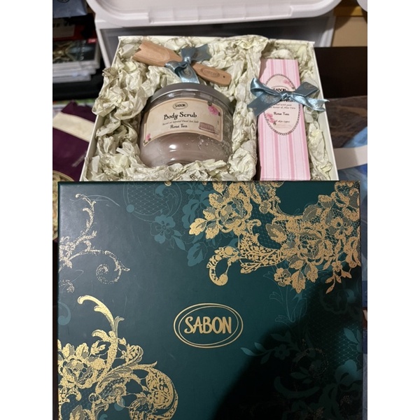 【SABON】身體磨砂膏+護手霜