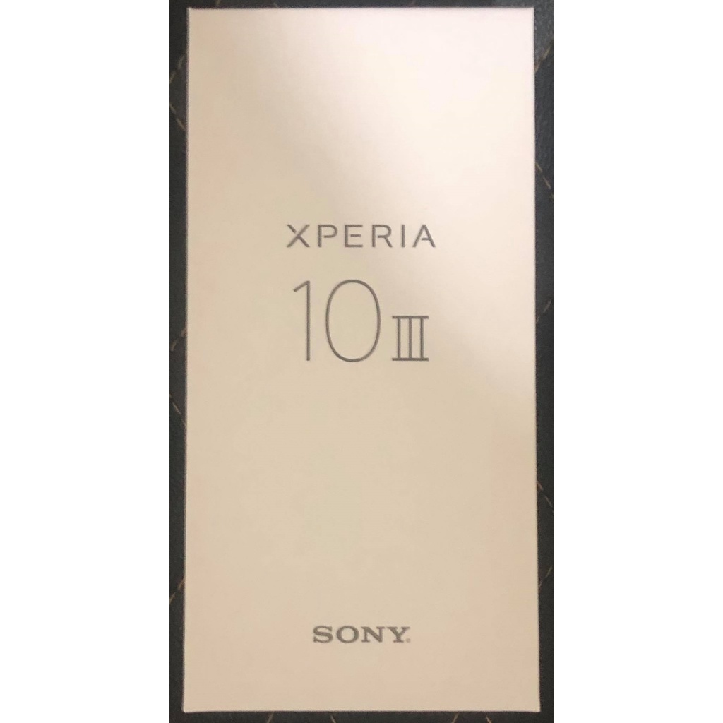 【現貨】Sony Xperia 10 III 白 5G智慧型手機 全新未拆 中華電信取得