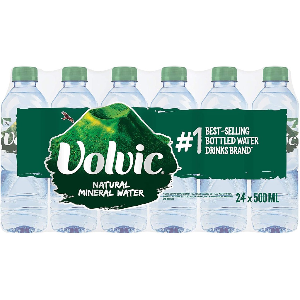 【1301株式會社】Volvic 富維克 法國 天然礦泉水 500ml 礦泉水 瓶裝水 飲用水