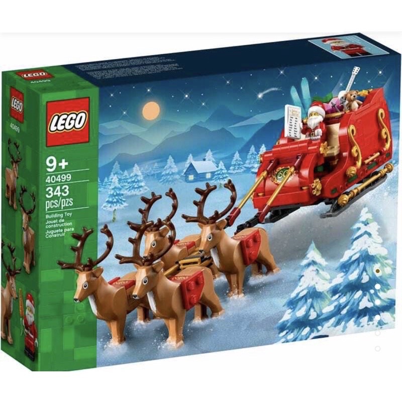 現貨 LEGO 樂高 40499 聖誕老人的雪橇 麋鹿 限定
