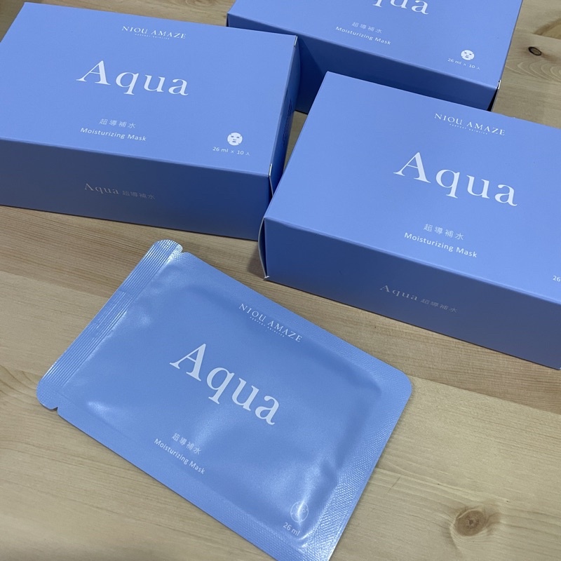 原廠公司貨 NIOU AMAZE 紐奇肌面膜 Aqua 超導補水