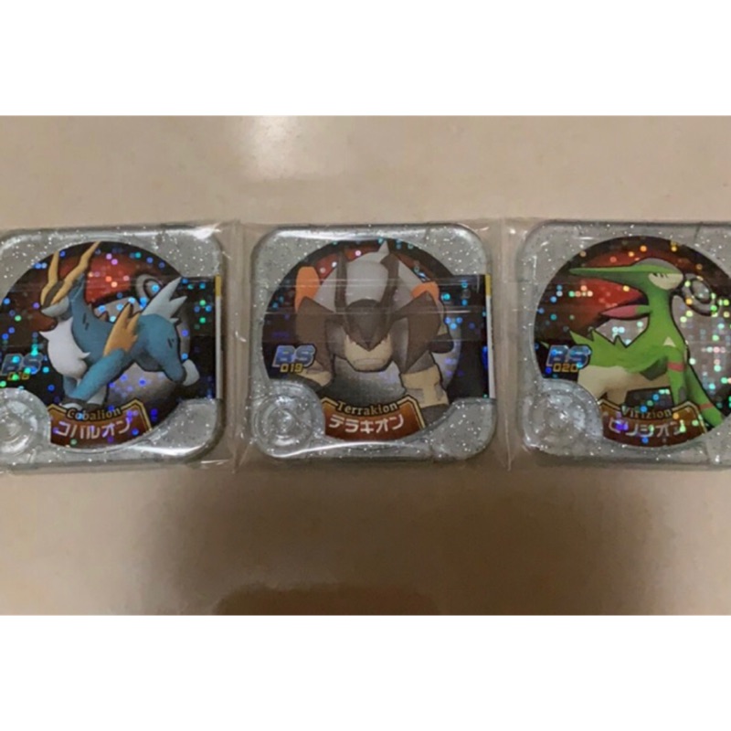 Pokemon Tretta 特別彈透明卡3張1組