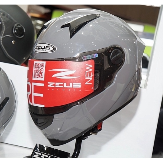 【ZEUS 官方商品】 ZS-811 素色-水泥灰【輕量化/送好禮】台中倉儲安全帽 全罩式安全帽