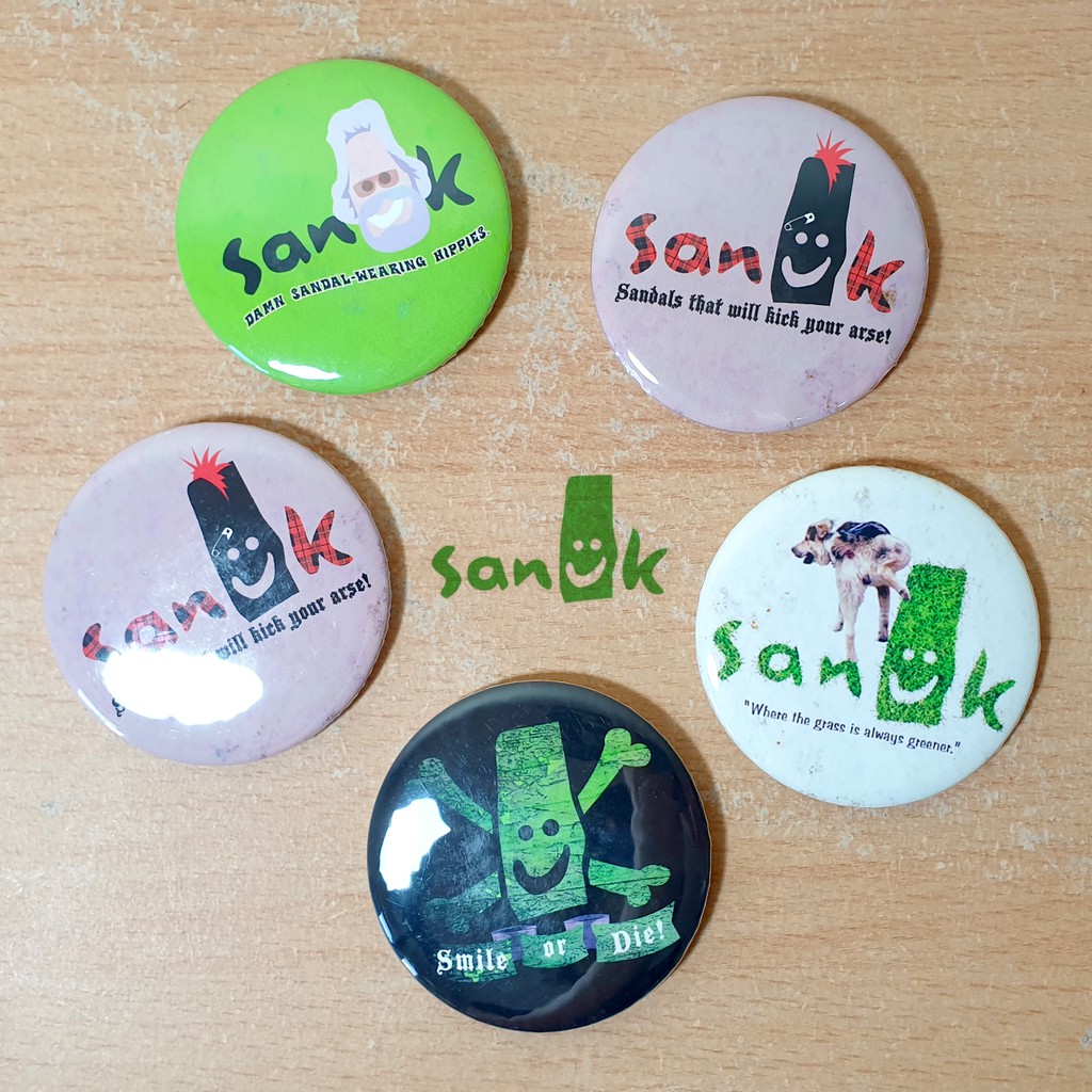 限量 Sanuk 山路客 胸章 別針 徽章 ♥ 正品 ♥ 現貨 ♥