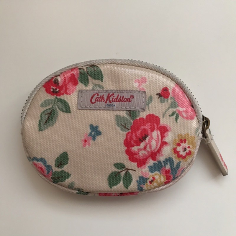 Cath Kidston 英國 防水 零錢包 鑰匙包 小包 floral pouch