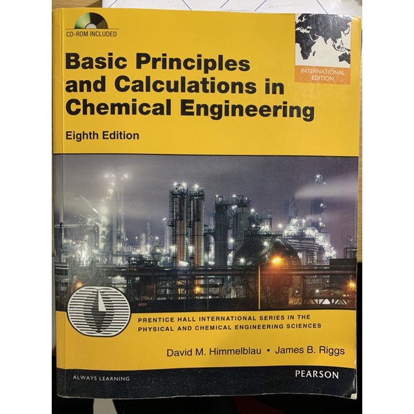 Basic Principles and Calculations in Chemical Engineering二手書