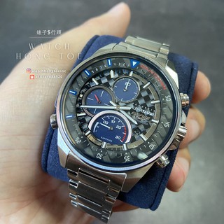 []錶子$行頭[] CASIO EDIFICE F1車隊聯名 碳纖維面盤 太陽能電力 手錶(EFS-S590AT-1A)