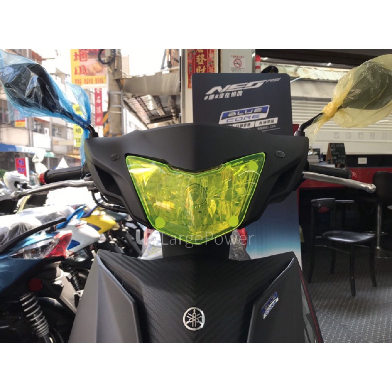 YAMAHA 2024 新款 jog 125 RS NEO 2019 大燈護片 大燈護目鏡 [LargePower]
