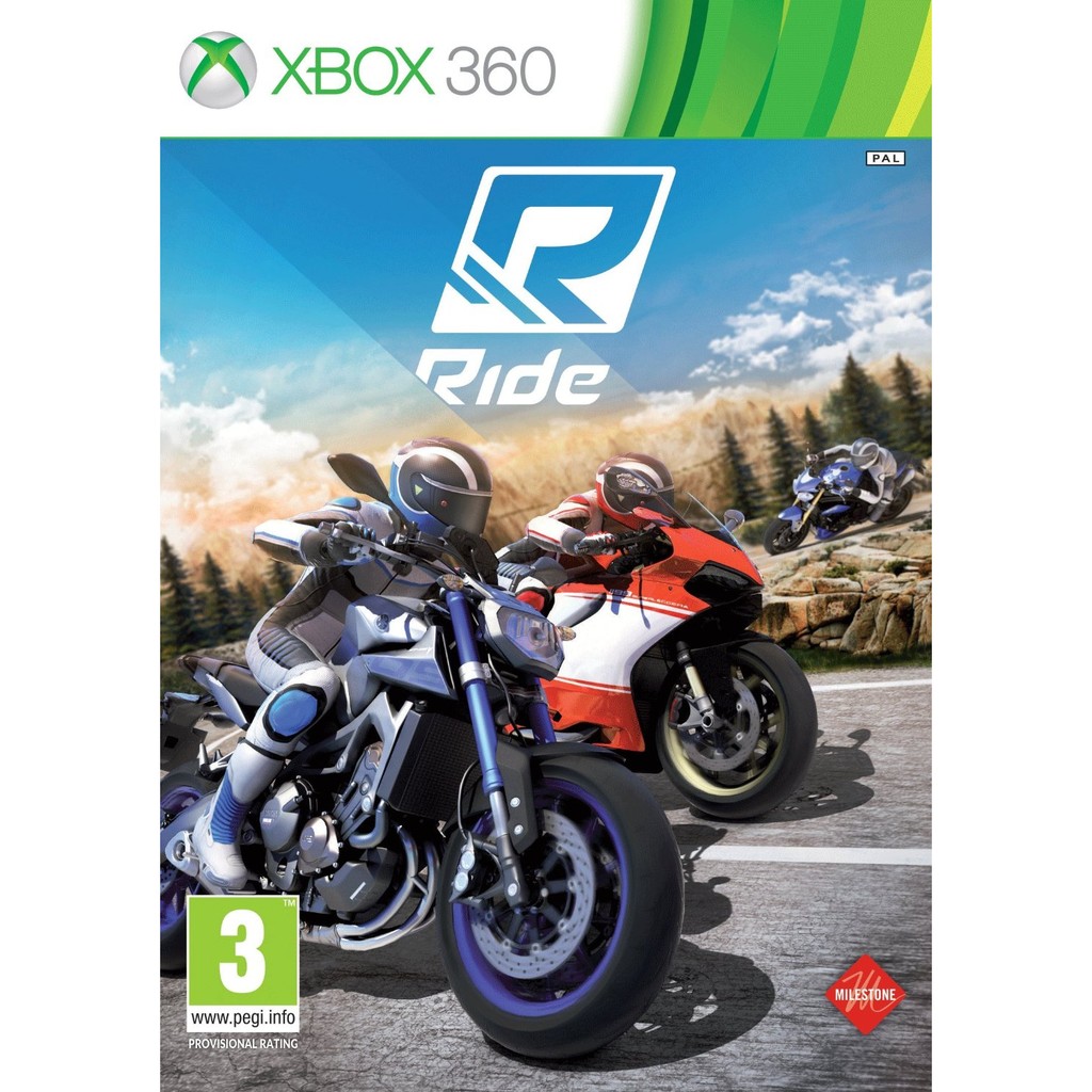 全新未拆xbox 360 Ride 英文版重型機車摩托車騎乘之旅極速騎行motogp 蝦皮購物