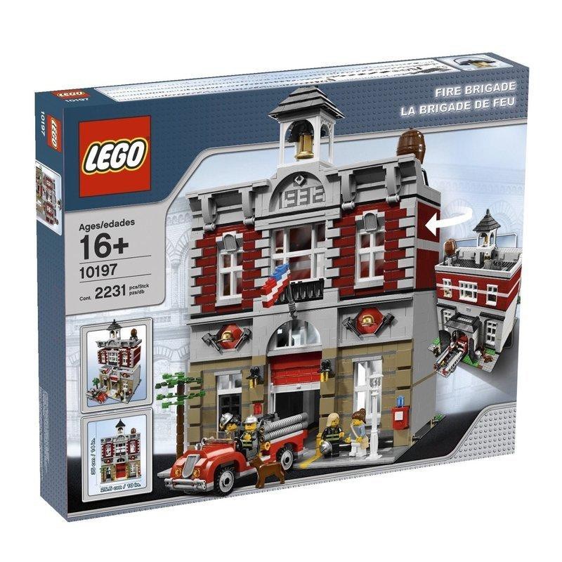 Lego 10197 街景系列 復古消防局 (二手有書)