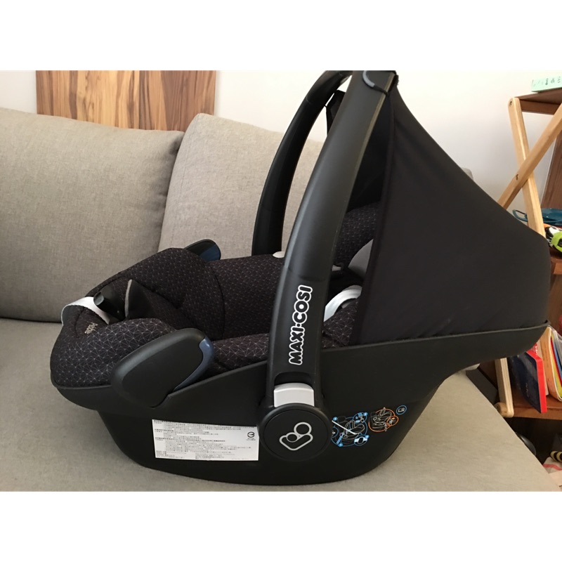 Maxi Cosi Pebble 嬰兒安全座椅 提籃 黑 ISO FIX