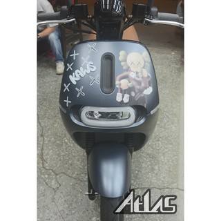 【擎天國際】 GOGORO 2020版 bearbrick彩貼&犀牛皮防護保護貼 改色膜 卡夢 3M 作品展示
