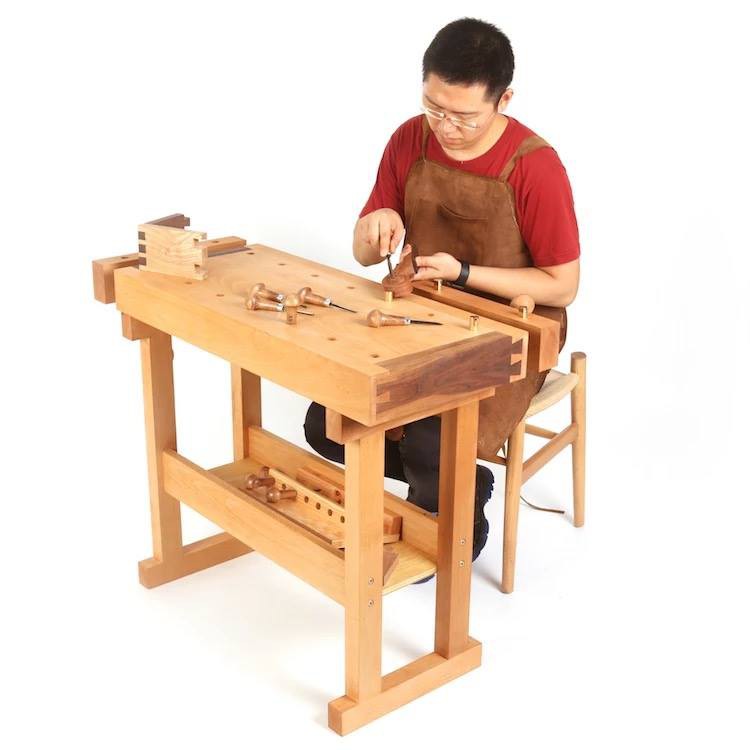 高級木工桌桌鉗工作桌 蝦皮購物