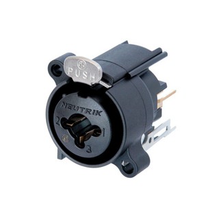 【老羊樂器店】NEUTRIK NCJ6FA-V 三芯 卡農頭 XLR 6.3 兩用 組合插座 垂直安裝面板