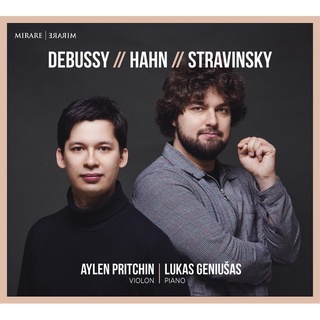 德布西 史特拉文斯基 小提琴奏鳴曲 普利欽 Pritchin Debussy Stravinsky MIR572