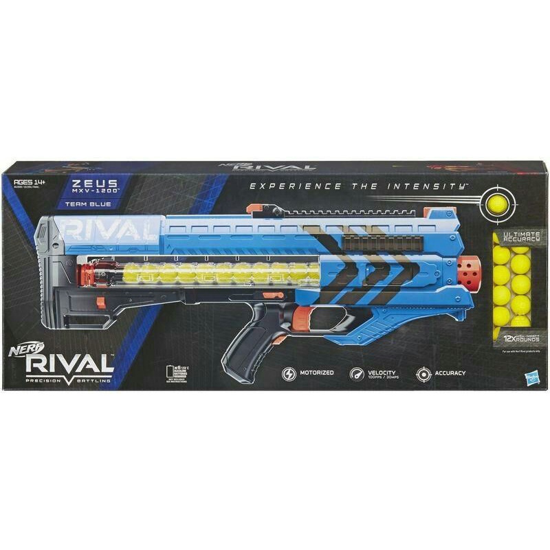 nerf 決戰宙斯 RIVAL全新品 特價 孩之寶xv1200 藍色 原價2499剩最後一組 絕版網路最低價