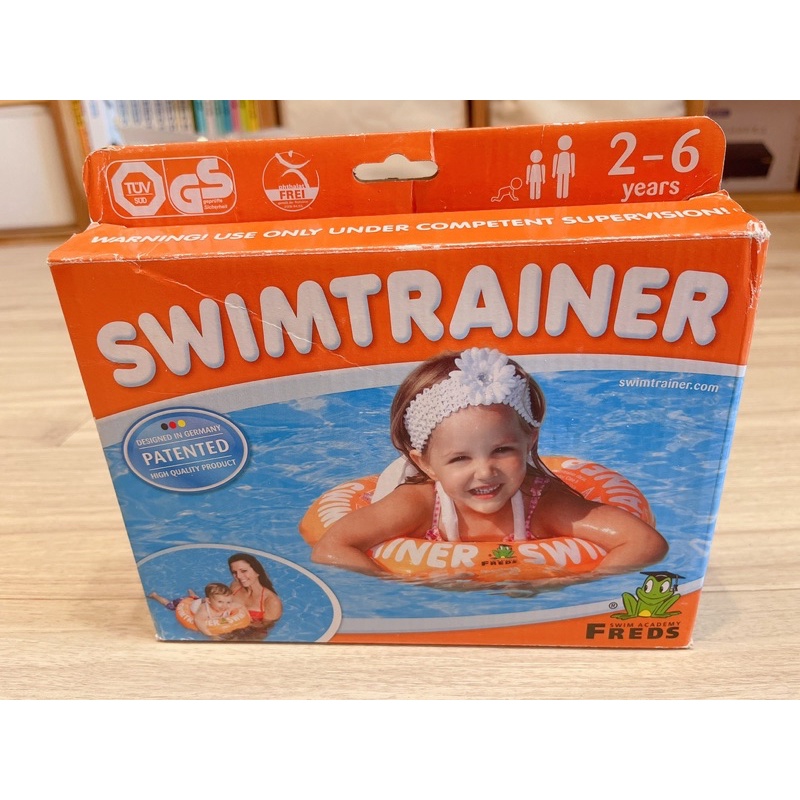 德國 FREDS SWIMTRAINER 學習泳圈 橘色 適用2y-6y 15-30kg