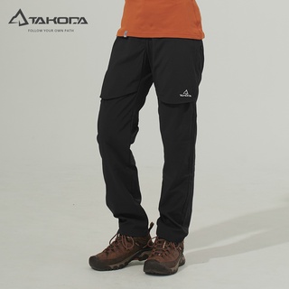 Zuya Cordura 耐磨防風防潑登山長褲 女款 黑色