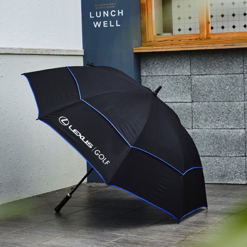 &lt;保證原廠正品&gt; LEXUS 雨傘 golf 雙層傘 玻纖傘骨 鋁中 FRP輕量化 原廠精品 交車禮