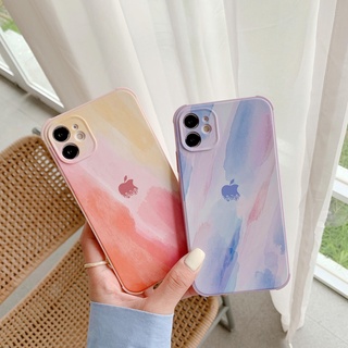 蘋果四角防摔暈彩殼新款適用iphone11手機殼蘋果12pro Max矽膠xs/xr保護套7p xsmax手機殼