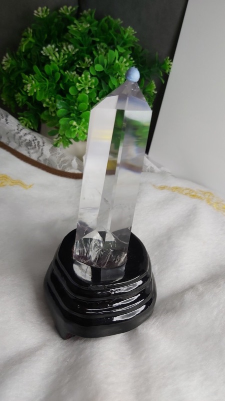 甜蜜水晶ka4 3天然白水晶柱化解梁煞 寶貝 橫樑 壓樑等風水化煞極品 蝦皮購物