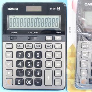 CASIO 卡西歐 DS-3B 頂級桌上型計算機 14位數 /一台入 商用計算機 -全新品-保固2年