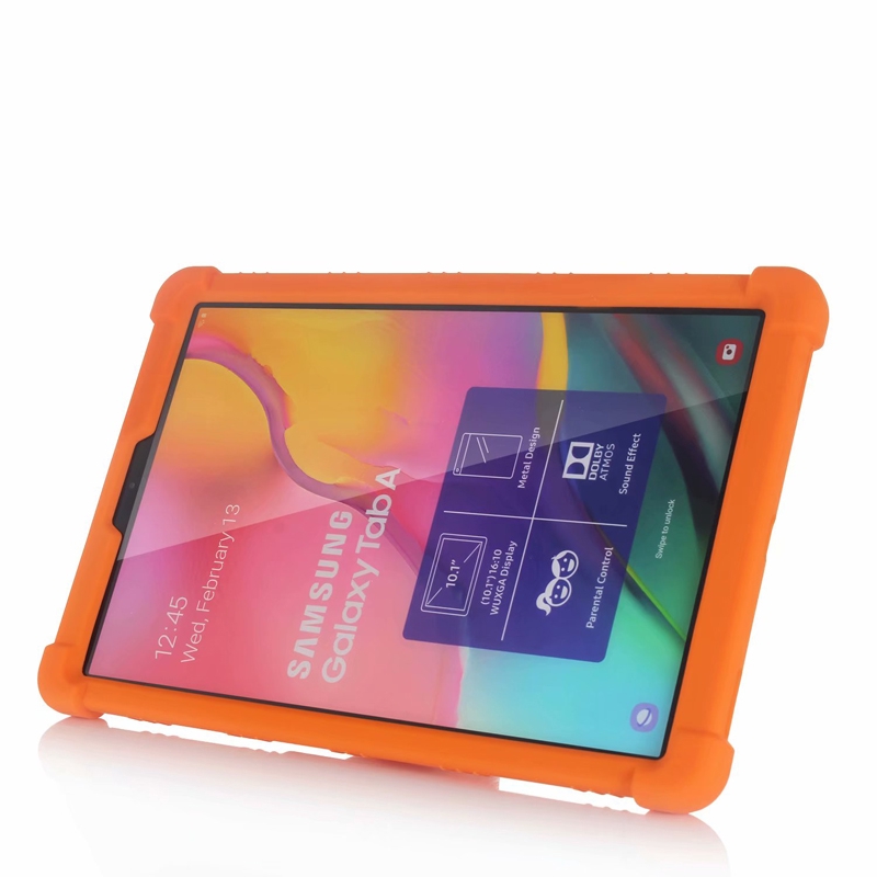 SAMSUNG 可愛的防震軟矽膠平板電腦保護套適用於三星 Galaxy Tab A 10.1 2019 SM-T510