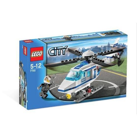 [玩樂高手附發票]公司貨 樂高 LEGO 7741 警用直昇機 絕版