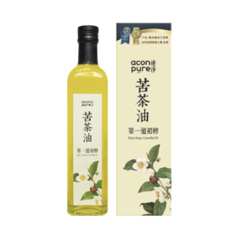 現貨免運✨苦茶油 連淨科技acon pure苦茶油500ml