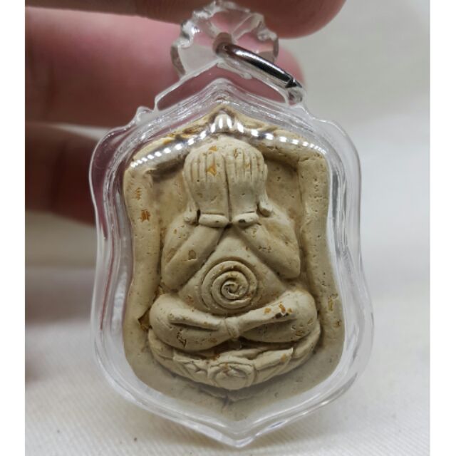 HANUMAN 泰國佛牌 瓦考歐 阿贊邊 2559 瑪哈甲嘎帕 蓮花必打 (附原廟盒)