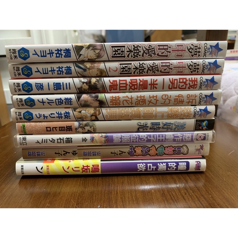 二手bl漫畫 桐祐キヨイ 三島一彥 绀色ルナ 桜井りょう 斑目ヒロ 箱石タミィ ぢゅん子 鳴坂リン 蝦皮購物