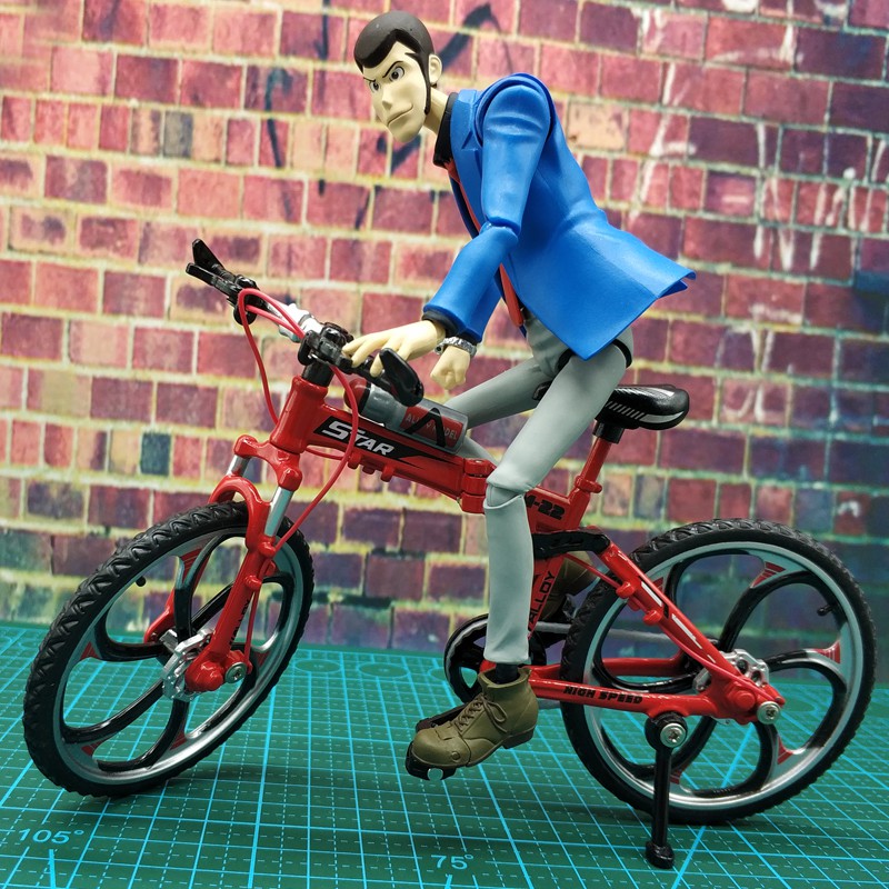 現貨1 12兵人配件figma自行車shf單車6寸可動人偶模型山地車mezco道具 蝦皮購物