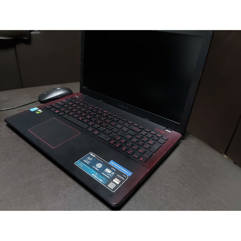 [歡迎聊聊]ASUS 華碩 X550J 高效能15.6吋 筆電 黑紅(I7-4720HQ/GTX950) 電競獨顯