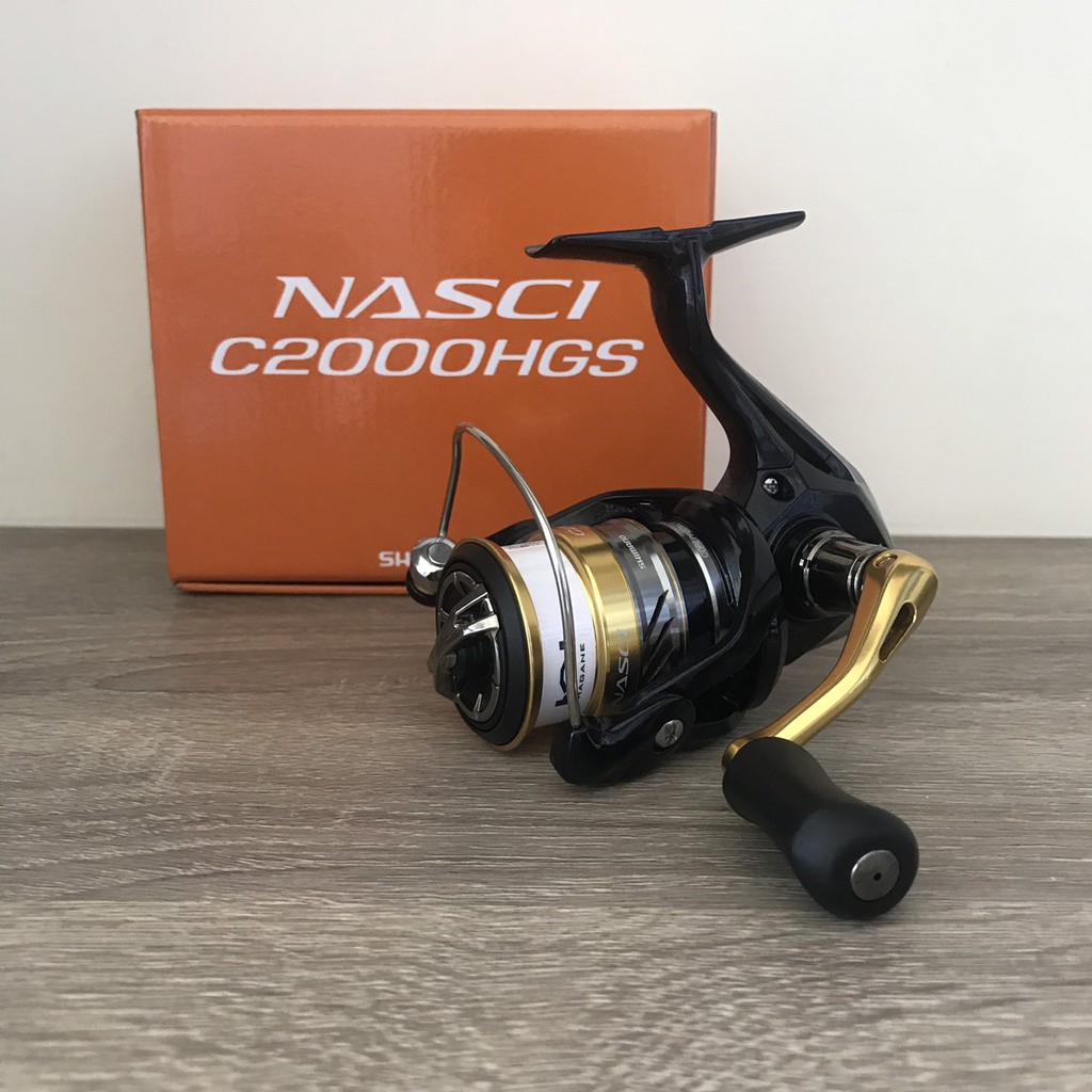 平昇釣具 Shimano 16 Nasci 1000 5000型紡車捲線器全新品 蝦皮購物