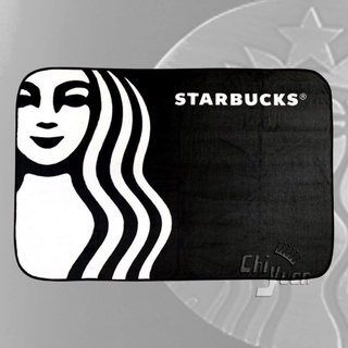 Starbucks 台灣星巴克 2021 NEW SIREN 經典品牌黑女神隨身毛毯組 保暖毯 冷氣毯 隨身毯 被被