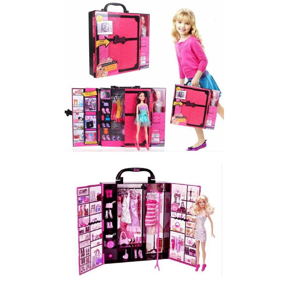 Barbie 芭比娃娃 芭比時尚衣櫃人物組