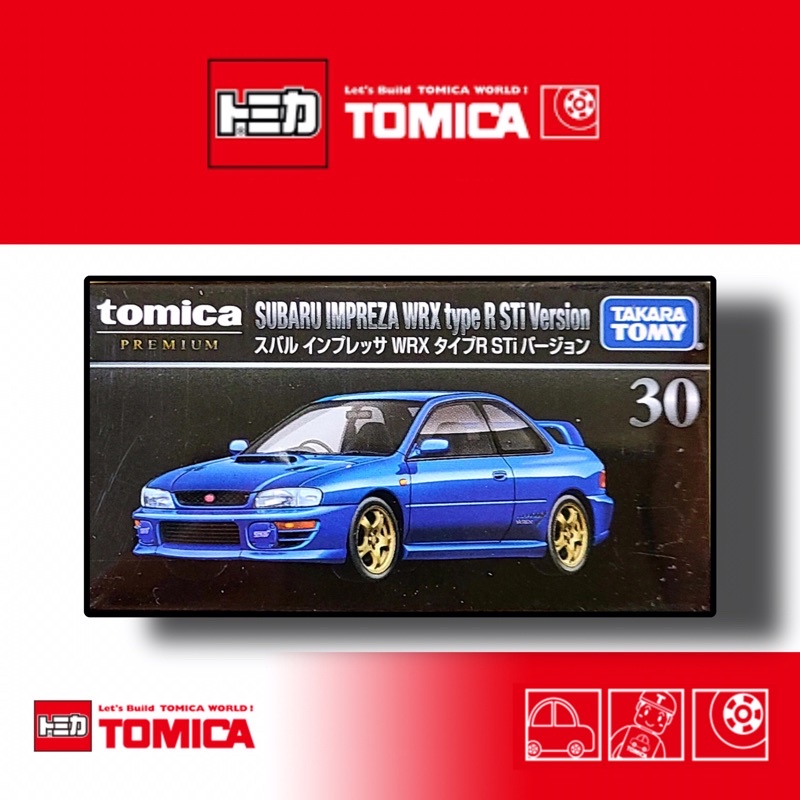 《兩津車庫》Tomica黑盒 Premium 30 subaru Impreza WRX Sti 頭文字D