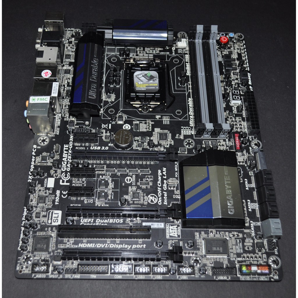 技嘉 GA-Z87X-UD3H (1150 Z87 DDR3 SATA3 USB3.0)非 B85 H97 Z97