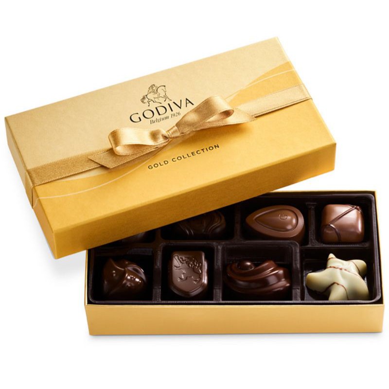 【限時特價】Godiva 金裝巧克力禮盒（8顆裝）（現貨）