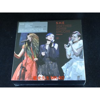 [DVD] S.H.E 2014 2gether 4ever Encore 世界巡迴演唱會安可場臺北站 三碟精裝 SHE