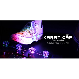 現貨供應 Hotone 透明鑽石 效果器 腳踏 踩丁 踩釘 一組10顆 KARAT CAP 公司貨 Pedal