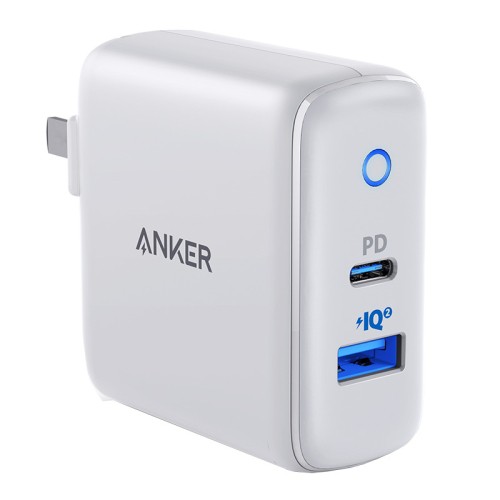 Anker PowerPort充電座(白)PD+Power IQ 33W A2626