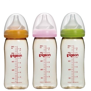 貝親-寬口母乳實感PPSU奶瓶160ml-240ml/紅/藍(SS-LL奶嘴)