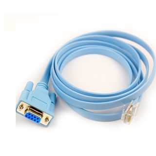 思科 RJ45轉RS232線 (串口線9孔) 80cm