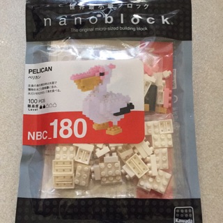 「現貨」Nano Block迷你積木-NBC180鵜鶘（送子鳥)